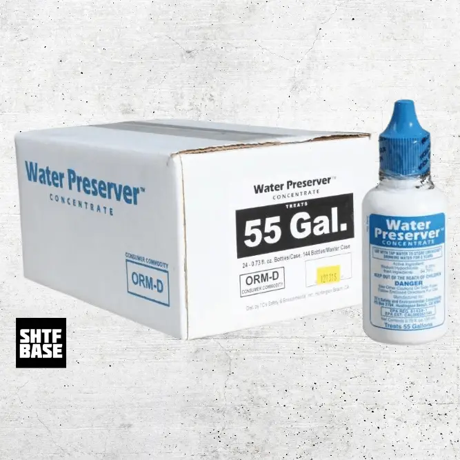 water, preserver, chemical, water preserver concentrate