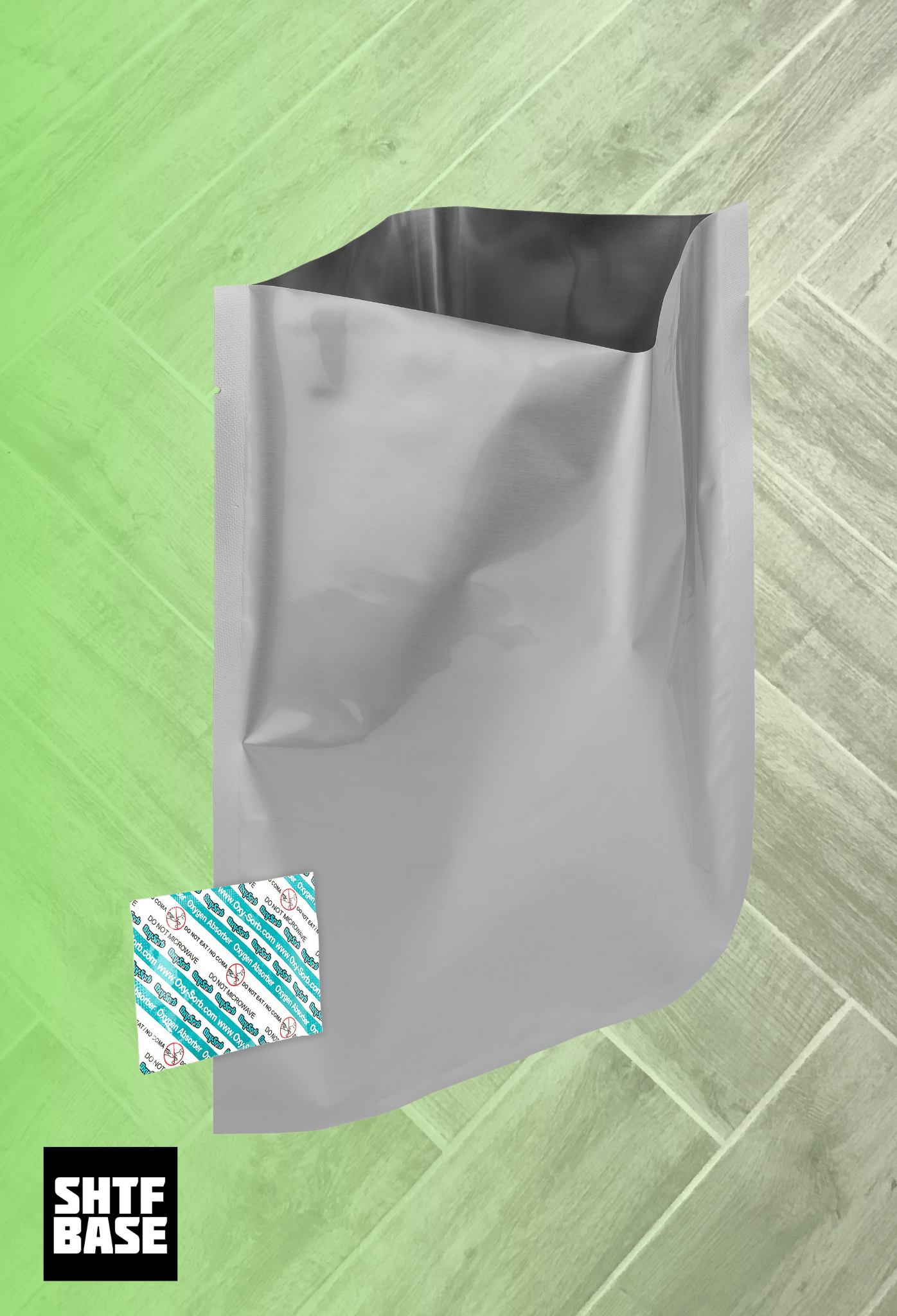 mylar, bag, food, storage