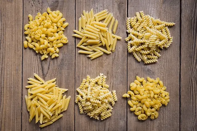 pasta, maccaroni