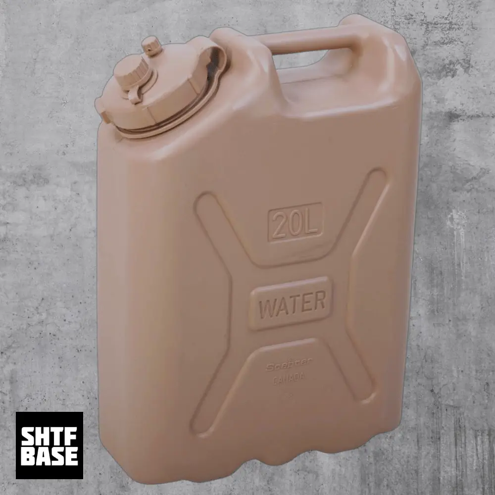 water, jerry can, jug
