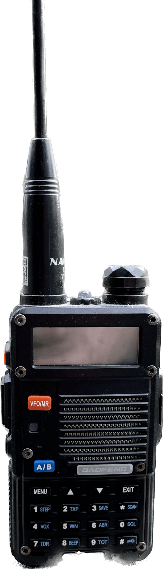Baofeng hand held HAM radio.