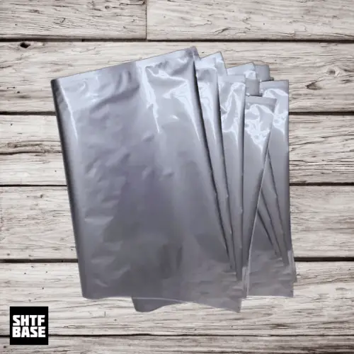 mylar, bag, food, storage
