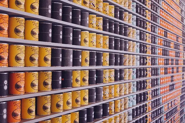 canned food, cans, supermarket, the best canned foods for survival and emergency prepping