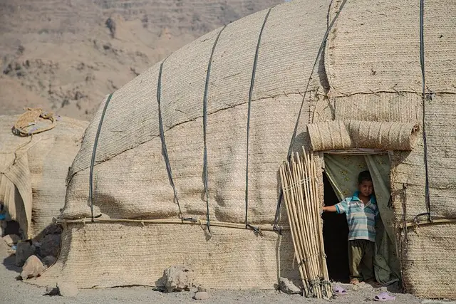 boy, child, shelter